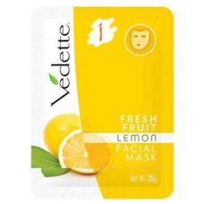 Маска с лимоном и витамином C для лица Vedette lemon