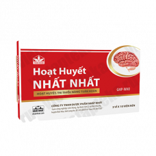 Средство для профилактики атеросклероза и инсульта HOẠT HUYET NHAT NHAT