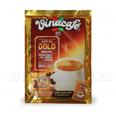 Вьетнамский кофе VinaCafe GOLD 3в1 24 пак Вьетнамский кофе VinaCafe GOLD 3в1 24 пак