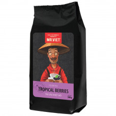 Зеленый травяной чай Mr.Viet Tropical berries 300 гр