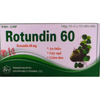 Обезболивающий препарат Rotundin 60 мг 100 таблеток