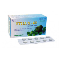 Успокаивающий препарат STILUX Вьетнам 60 мг 100 таблеток