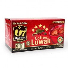 Кофе 3в1 HUCAFOOD Golden Weasel LUWAK 18 пак Кофе 3в1 HUCAFOOD Golden Weasel LUWAK 18 пак