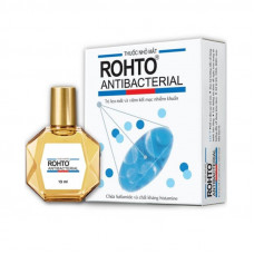 Антибактериальные капли для глаз Rohto Antibacterial 13 мл Антибактериальные капли для глаз Rohto Antibacterial 13 мл