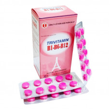 Витаминный комплекс Trivitamin B1 Dai Uy Pharmaceutical 100 табл Витаминный комплекс Trivitamin B1 Dai Uy Pharmaceutical 100 табл