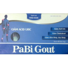 Препарат для лечения подагры, острых и хронических артритов PABI GOUT 60 капсул
